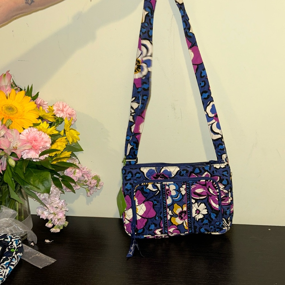 vera bradley Little hipster African violet bag